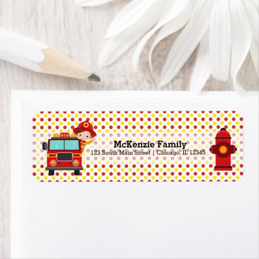 Vuurwerkster Etiket (Insitu)