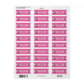 Vuurwerkster Etiket (Full Sheet)