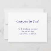 Vuurwerksterren en Stripes Amerikaanse vlag Kaart (Achterkant)