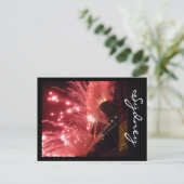 vuurwerksydney feestdagenkaart (Staand voorkant)
