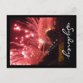 vuurwerksydney feestdagenkaart (Voorkant)