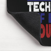 Vuurwerktechnicus 4 juli Grappig USA Pyro-tec Muismat (Hoek)