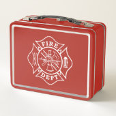 Vuurwerktuig tegen brand Maltese kruising (Achterkant)