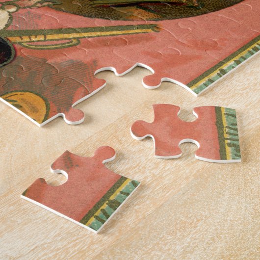 vuurwerktuig van 1880 legpuzzel (Zijkant)