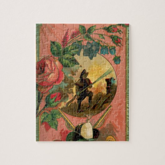  vuurwerktuig van 1880 legpuzzel (Verticaal)