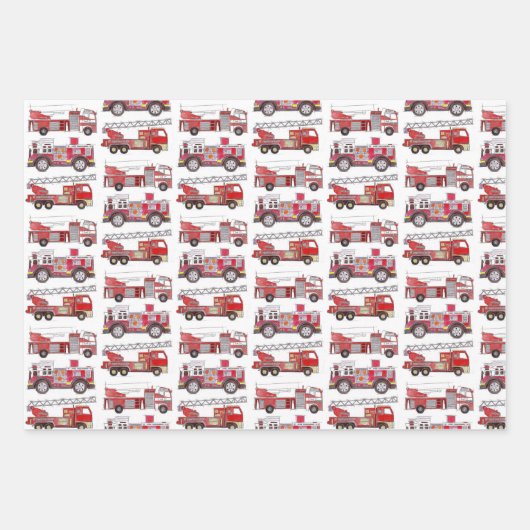 Vuurwerktuigen Inpakpapier Vel (Voorkant 3)