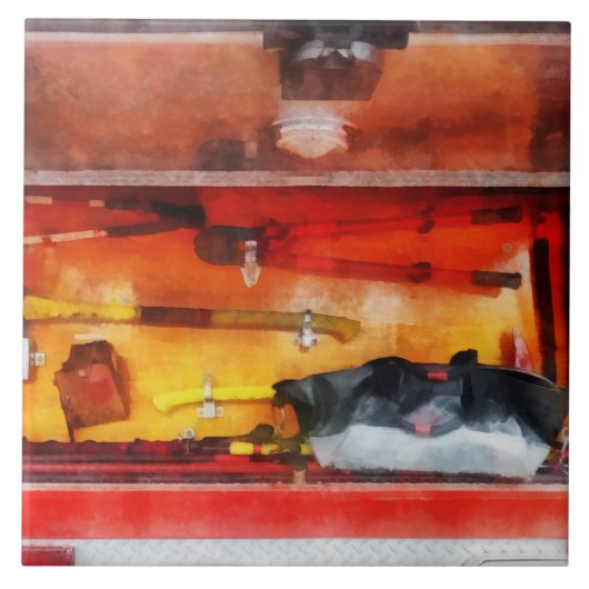 Vuurwerktuigen voor de handel tegeltje (Voorkant)