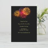 Vuurwerkuitnodiging (Staand voorkant)