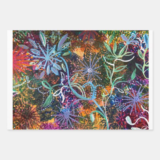 Vuurwerkverpakkingspapier Inpakpapier Vel (Voorkant)