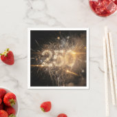 Vuurwerkviering 250e verjaardag servet (Insitu)