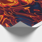 vuurwervels cadeaupapier (Hoek)