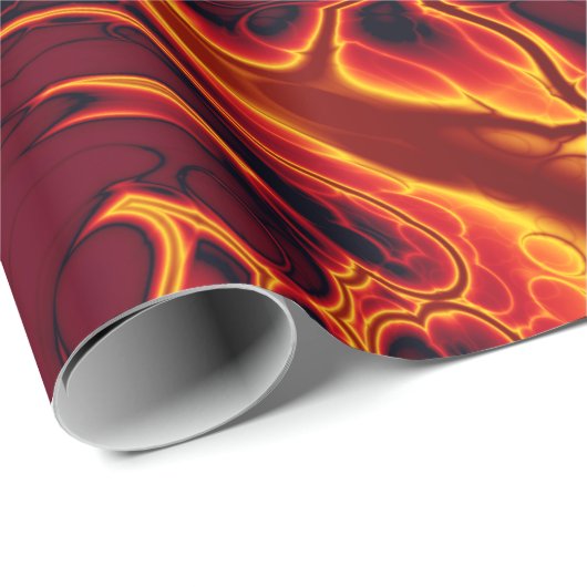 vuurwervels cadeaupapier (Rol Hoek)