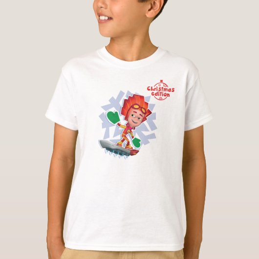 Vuurwintervakantie T-shirt (Voorkant)