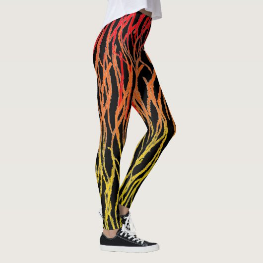 vuurwortels leggings (Rechts)