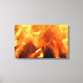 vuurzee canvas afdruk (Voorkant)