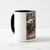 Vuurzolen bevestigen mok (Voorkant links)