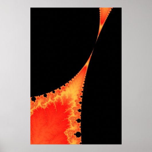 Vuurzuil Poster (Voorkant)