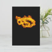 Vuurzwembad zwaait zwammen kaart (Staand voorkant)