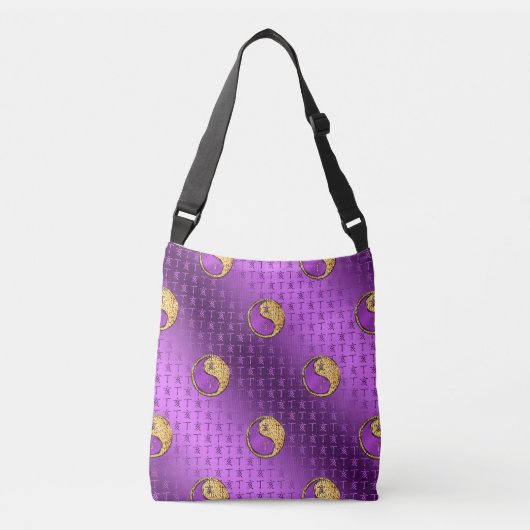 Vuurzwijn Crossbody Tas (Voorkant)