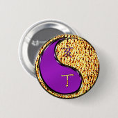 Vuurzwijn Ronde Button 5,7 Cm (Voorkant /achterkant)