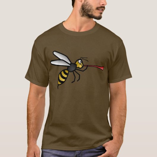 Vuvuzela Wasp T-shirt (Voorkant)