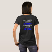 Vuzelf geen cowboy... t-shirt (Achterkant volledig)