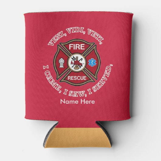 VV Aangepaste Koelbox voor brandbeveiliging Maltes Blikjeskoeler (Voorkant)