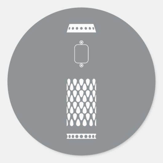 VV Als een Pro Ronde Sticker (Voorkant)