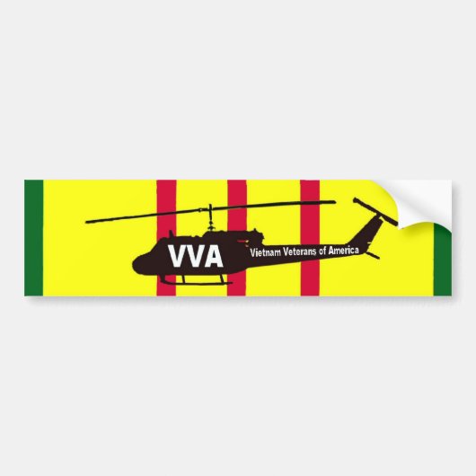 VVA-bumper Bumpersticker (Voorkant)