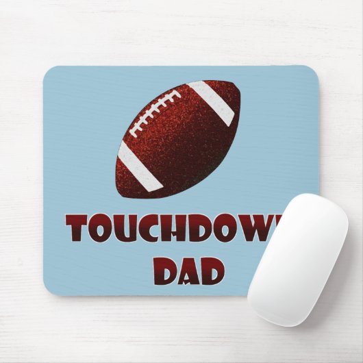 Vvaders dag Football touchdown dad Muismat (Met muis)
