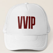 VVIP (zeer, zeer belangrijke persoon) Trucker Pet (Voorkant)