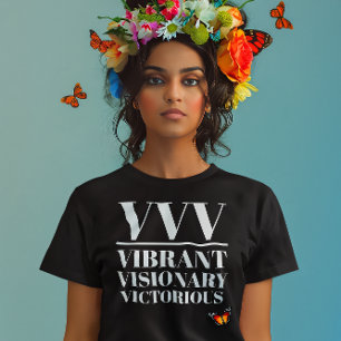 VVV - Levendig, visionair, overwinnend Tri-Blend Shirt