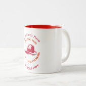 VVV-schildluis Tweekleurige Koffiemok (Voorkant rechts)