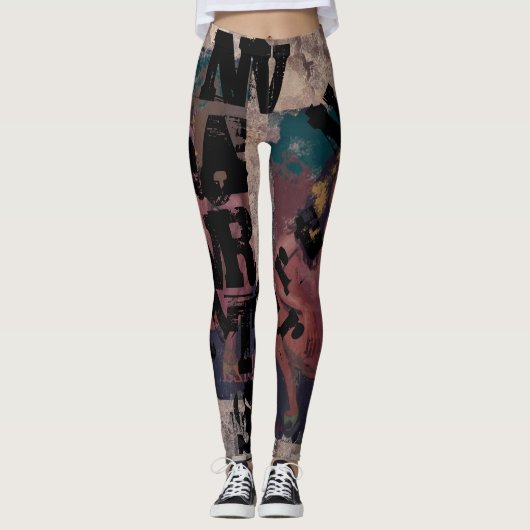 VVVV ART LEGGINGS (Voorkant)