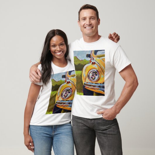 VW Bug Painting - Gift for VW Bug Lovers T-shirt (Unisex)