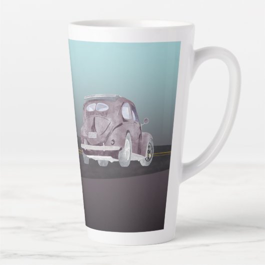 VW Split Oval Bug Latte Mug Mok (Rechts)