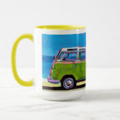 VW Van Painting - Gift for VW Lovers Mok (Links)