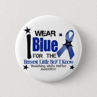 VWM Awareness Bravest Boy ik ken Ronde Button 5,7 Cm