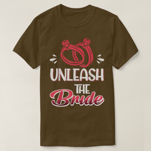 Vwol ontketent de bride T-shirt (Design voorkant)