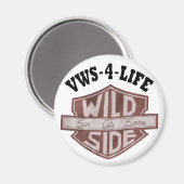 "VWS-4-LIFE" magnet (Voorkant / Achterkant)