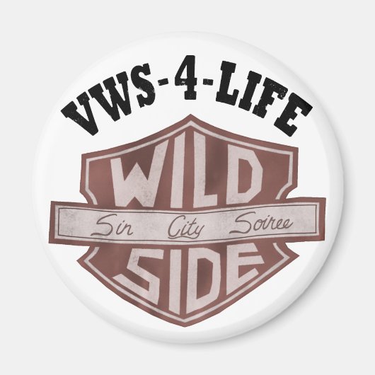 "VWS-4-LIFE" magnet (Voorkant)