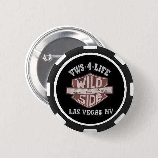 VWS Poker Chip 2¼" Button (Voorkant /achterkant)