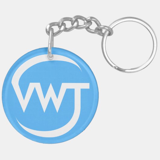 VWT Logo Sleutelhanger (Achterkant Links)