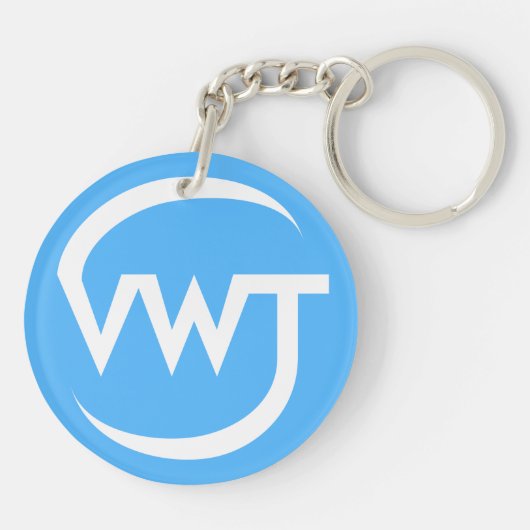 VWT Logo Sleutelhanger (Achterkant)