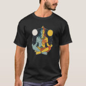 VXL India Proud God Hindi Sikh Moon Hindus Shiva T-shirt (Voorkant)