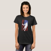 VXL Lacrosse Stick Intercrosse Team Sport American T-shirt (Voorkant volledig)