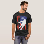 VXL Lacrosse Stick Intercrosse Team Sport American T-shirt (Voorkant volledig)