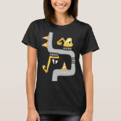 VXLS Construction Truck Excavator Concrete Mixer D T-shirt (Voorkant)