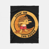 Vxls Surfing Surfboard Hawaii Surf Trip Surfer Hed Fleece Deken (Voorkant)