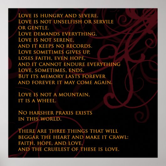 Vyala's psalm poster (Voorkant)